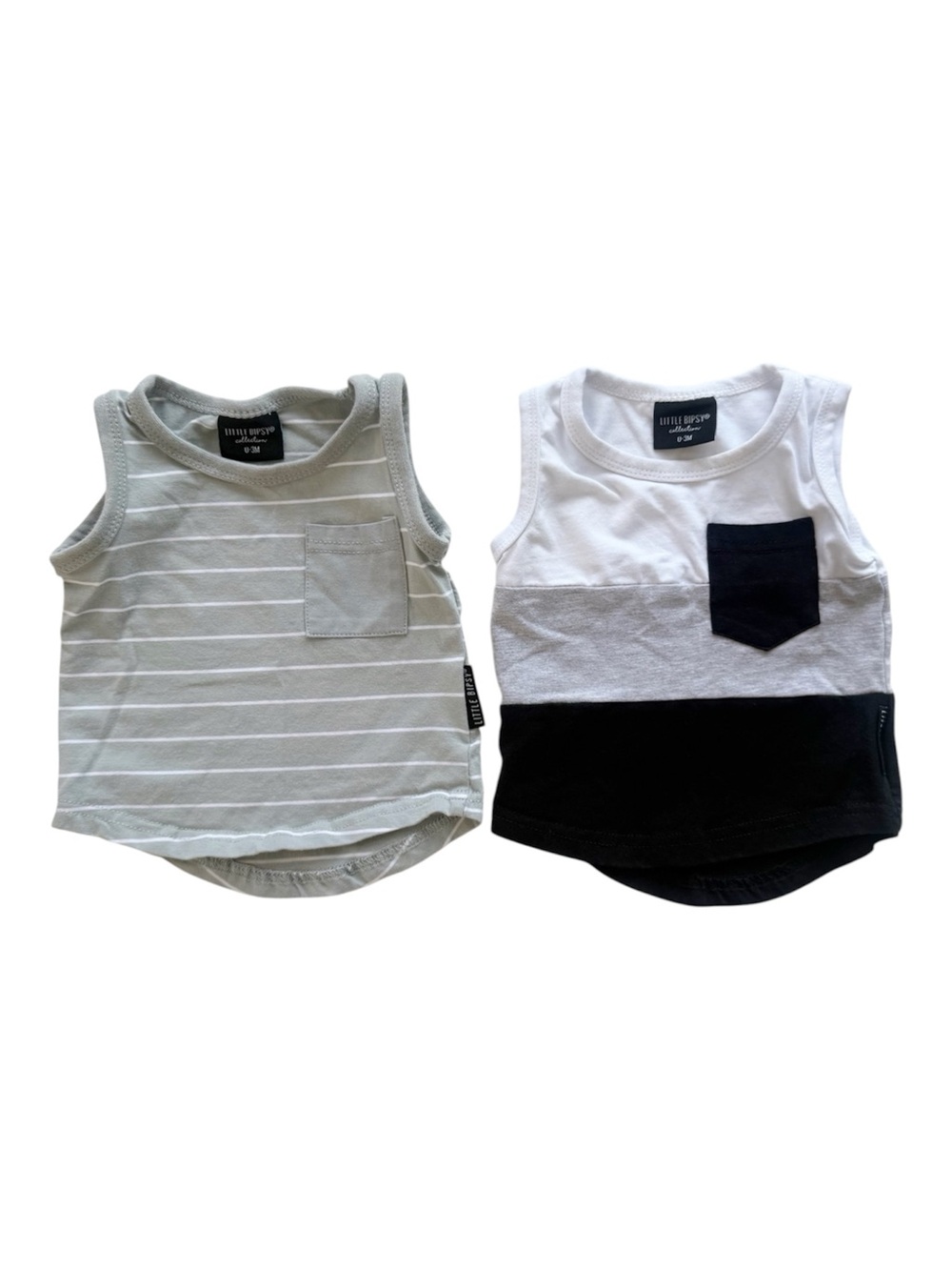 Little Bipsy Pocket Tank Bundle 0-3M